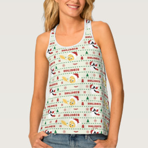 LOONEY TUNES™ SYLVESTER™ & TWEETY™ Holiday Pattern Tank Top