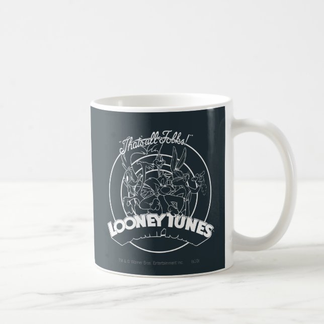 LOONEY TUNES™ THAT'S ALL FOLKS!™ COFFEE MUG (Right)