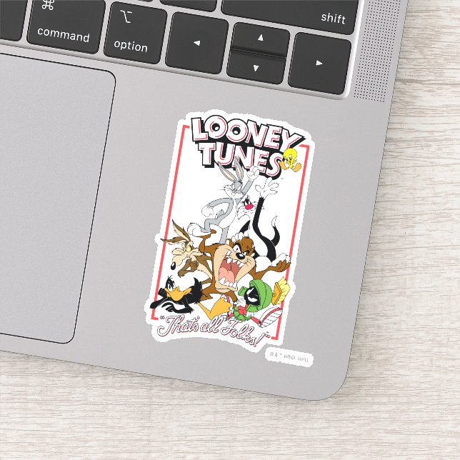 LOONEY TUNES™ "THAT'S ALL FOLKS!™" Group Stack (Detail)
