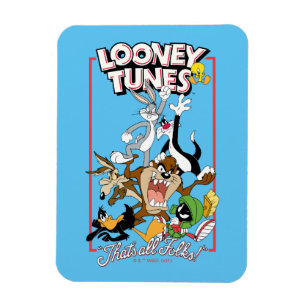 LOONEY TUNES™ "THAT'S ALL FOLKS!™" Group Stack Magnet