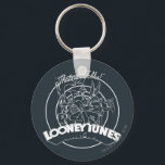 LOONEY TUNES™ THAT'S ALL FOLKS!™ KEYCHAIN<br><div class="desc">Check out all your favourite Looney Tunes characters in this black and white outline drawing inside the iconic Looney Tunes rings with logo and the classic line "That's all folks!" written along the top.</div>