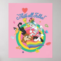 LOONEY TUNES™ - That's All Folks! Pride Bullseye