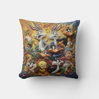 Looney Tunes Throw Cushion