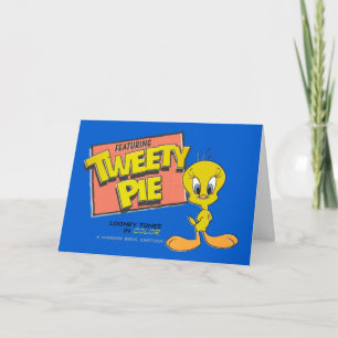 LOONEY TUNES™ TWEETY™ Carte de hall rétro