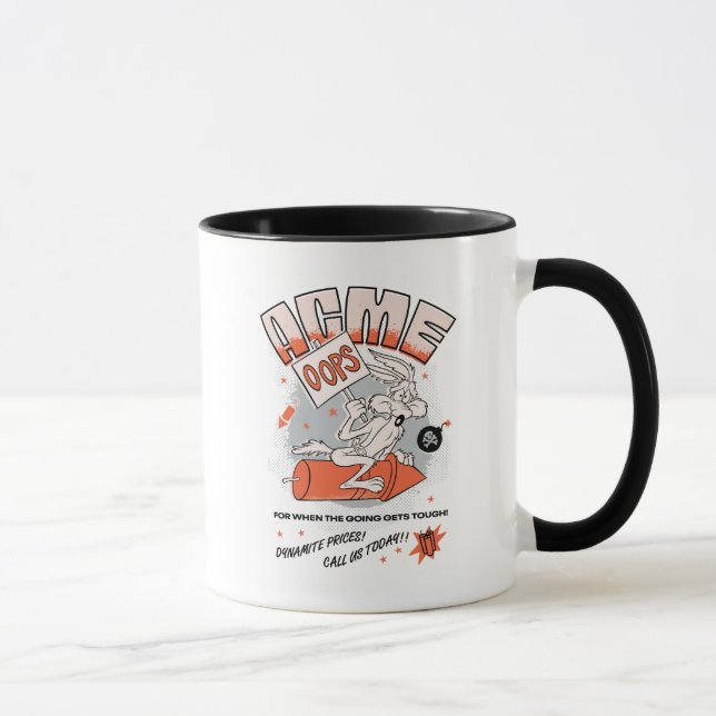 LOONEY TUNES™ | WILE E. COYOTE™ ACME Dynamite Mug (Right)