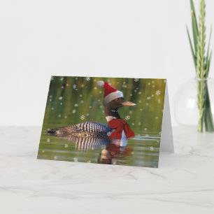 Loonie Christmas Holiday Card
