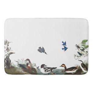 Loons Bluebirds Birds Wildlife Animals Bath Mat