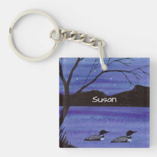 Loons Keychain