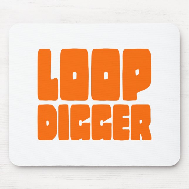 LOOP DIGGER MOUSE PAD (Front)