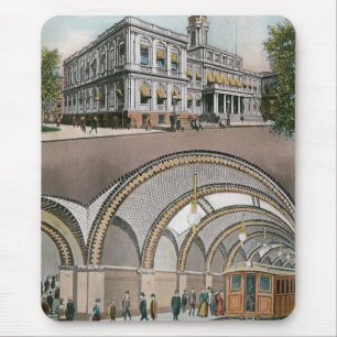 Loop Station, City Hall, NY Mouse Pad