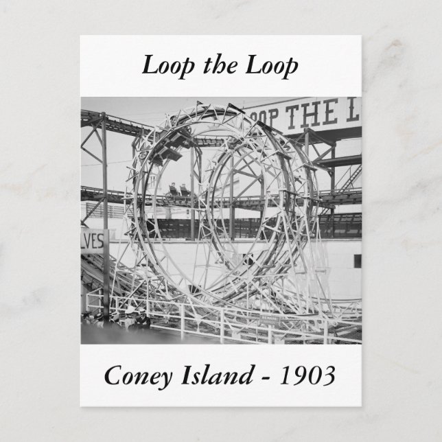 Loop the Loop, 1903 Postcard (Front)