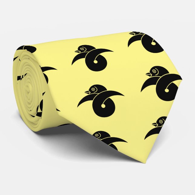 Looped wild goose tie (Rolled)