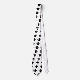 Looped wild goose tie