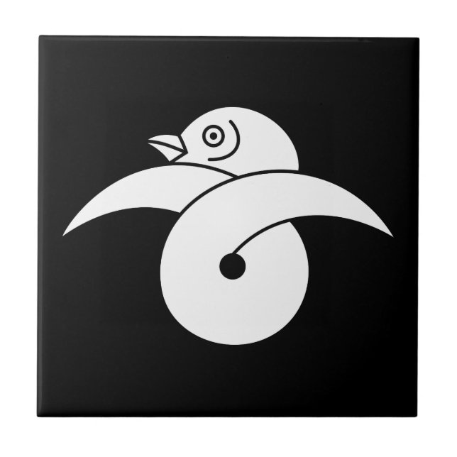 Looped wild goose tile (Front)