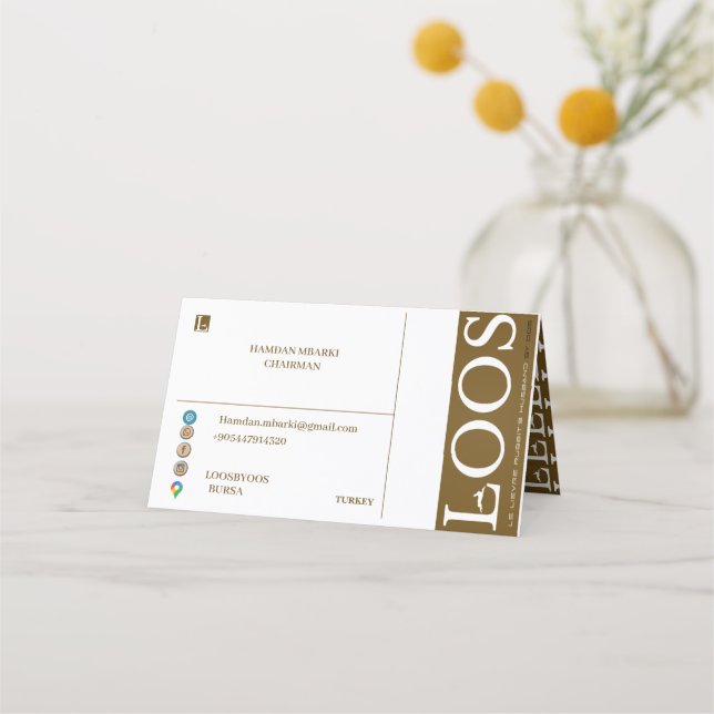 LOOS  LOYALTY CARD (Back)