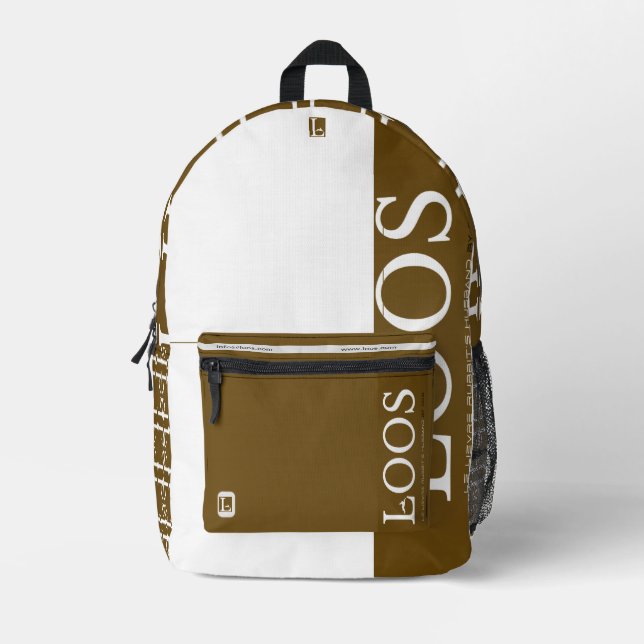 LOOS  PRINTED BACKPACK (Front)