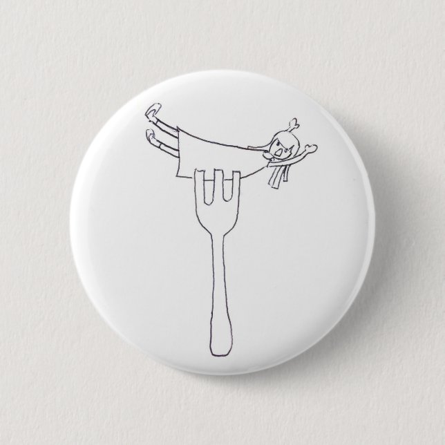 loose badge 2 inch round button (Front)
