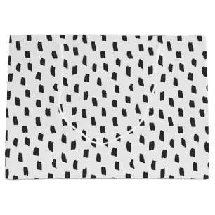 Loose Mark Black & White Large Gift Bag