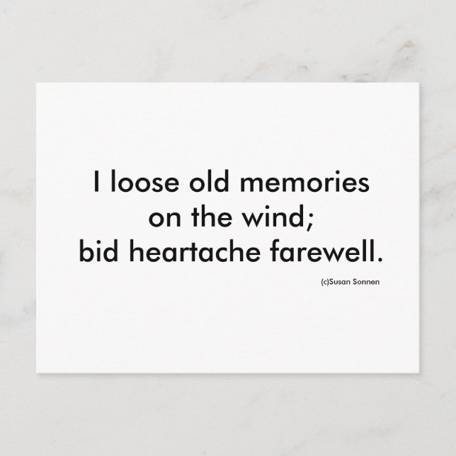 Loosed Memories Postcard (Front)