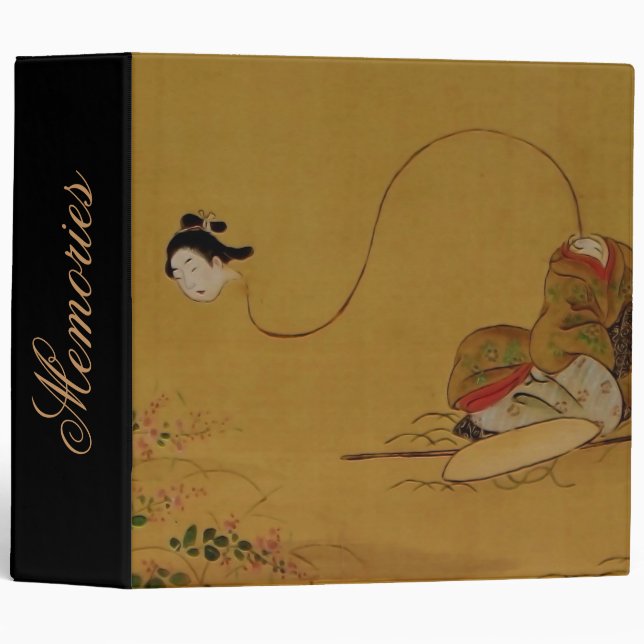 Loosing her head ~ Binder / Photo Album (Front/Spine)