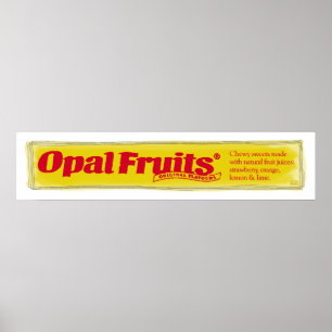 L'opale porte des fruits affiche