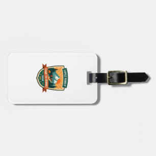 Lopez Family Camp-To-Summit Crew Vintage Hiking Ca Luggage Tag
