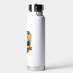 Lopez Family Camp-To-Summit Crew Vintage Hiking Ca Water Bottle