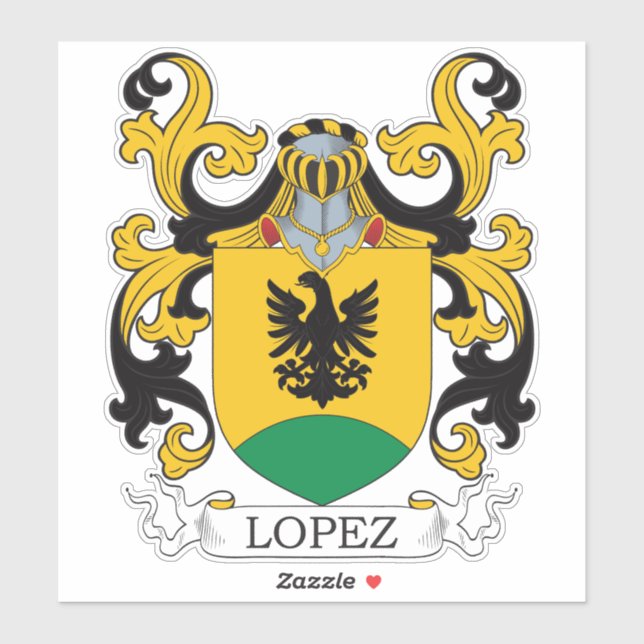 Lopez Family Crest (Sheet)