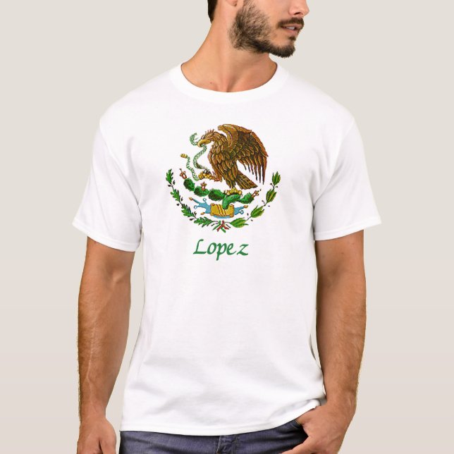 Lopez Mexican National Seal T-Shirt (Front)