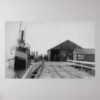 Lopez, WA - View of the SS Islander at City Dock