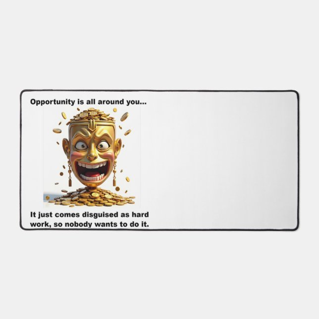 L'opportunité est partout tapis de bureau (Recto)