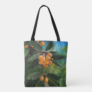 Loquats in April Spring Painting by Alfred Fox Tote Bag
