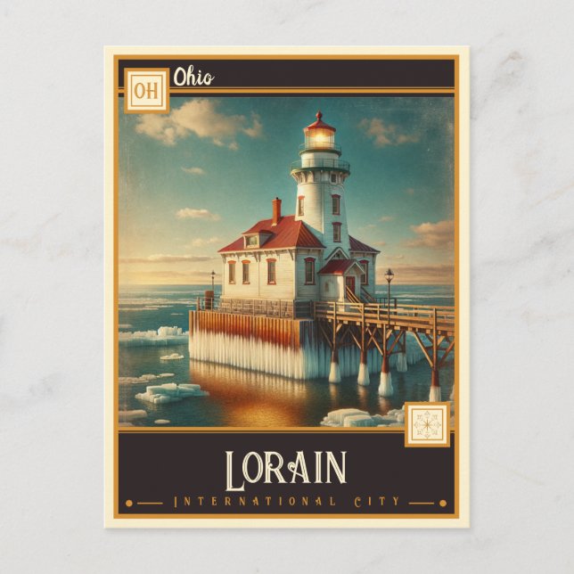 Lorain, Ohio | Vintage Postcard (Front)