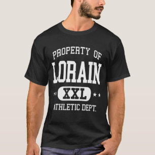 Lorain Retro Athletic Property Dept 1 T-Shirt
