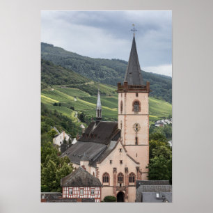 Lorch am Rhein, Germany Poster