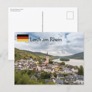 Lorch am Rhein Postcard