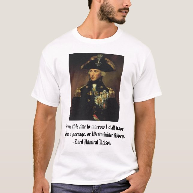 Lord Admiral Nelson T-Shirt (Front)