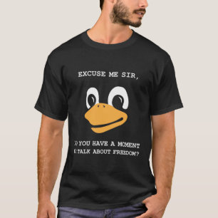 Lord and Saviour Tux Penguin Linux Religion T-Shirt