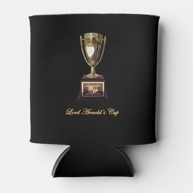 Lord Arnold's Cup Fantasy Football Trophy Coozie (Front)