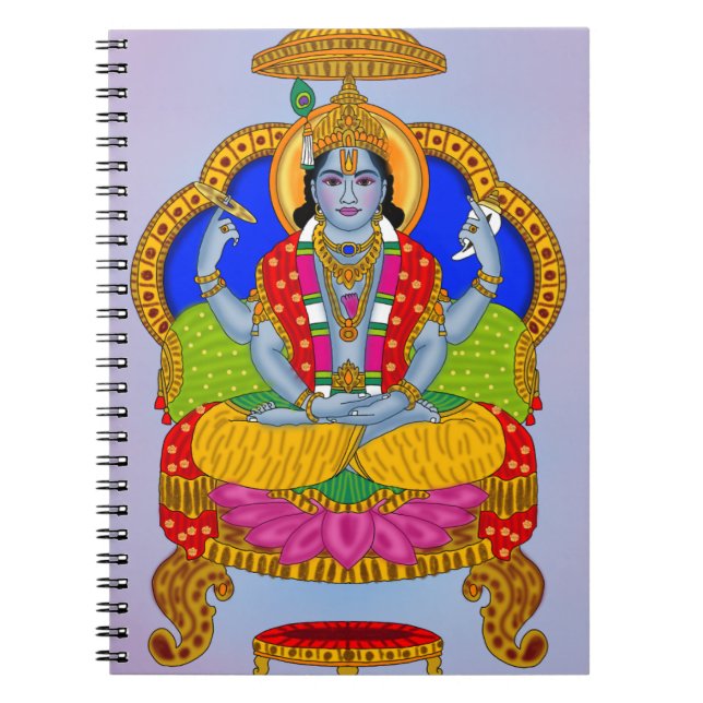 Lord Badrinath Notebook (Front)