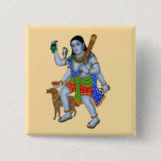 Lord Bhairava Button