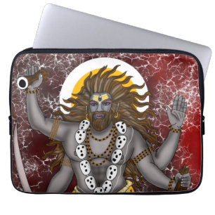 Lord Bhairava  Laptop Sleeve