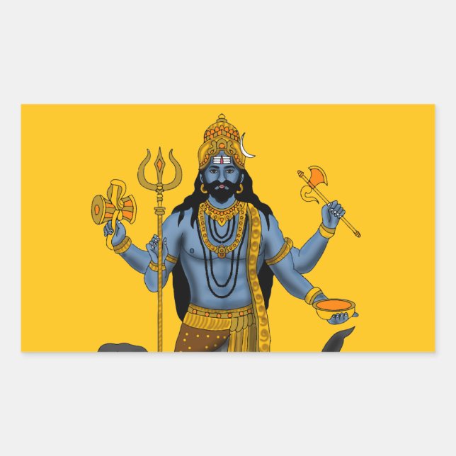 Lord Bhairava Sticker (Front)
