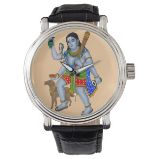 Lord Bhairava Wall Clock Watch