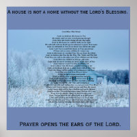 Lord bless this house 24X24 poster