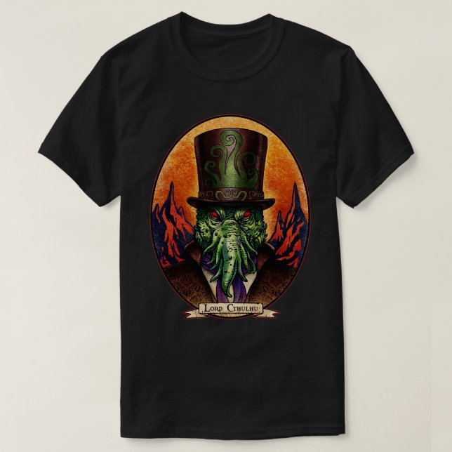 Lord Cthulhu T-Shirt (Design Front)