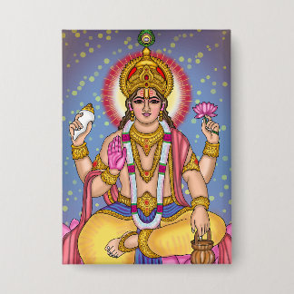 Lord Dhanvantari Button
