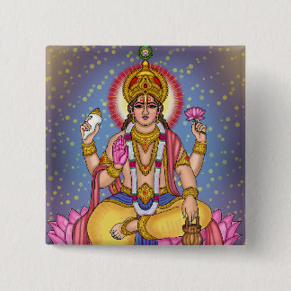 Lord Dhanvantari Button