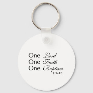 Lord Faith Baptism Keychain