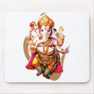 Lord Ganesh, Ganesha, Ganapati Ganpati Shri Ganesh Mouse Pad